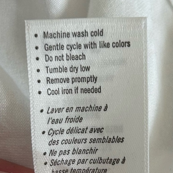 Paige Men’s Garrett Henley White Long Sleeve Tee Size XXL NWT - Picture 8 of 8